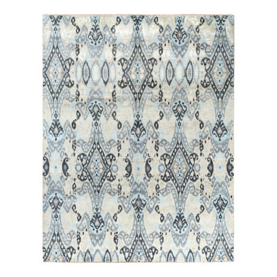Overdyed One-of-a-Kind 8' 0" x 10' 6" Hand Knotted Area Rug