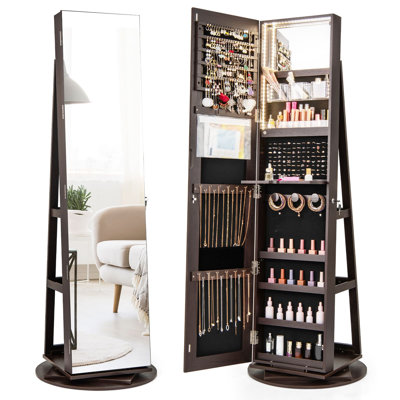 Freestanding Jewelry Armoire