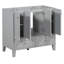 Base de meuble-lavabo avec 4 portes à fermeture douce et 2 tiroirs (sans lavabo)-100849094