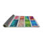 Tapis vert/bleu/rouge à motifs-987583931