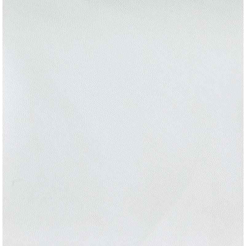 Serena Modern Vegan Leather Upholstered Metal Counter Stool in White, White, Counter Stool (26.37" Seat Height)