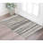 2’ X 3’ Blue Distressed Stripes Scatter Rug