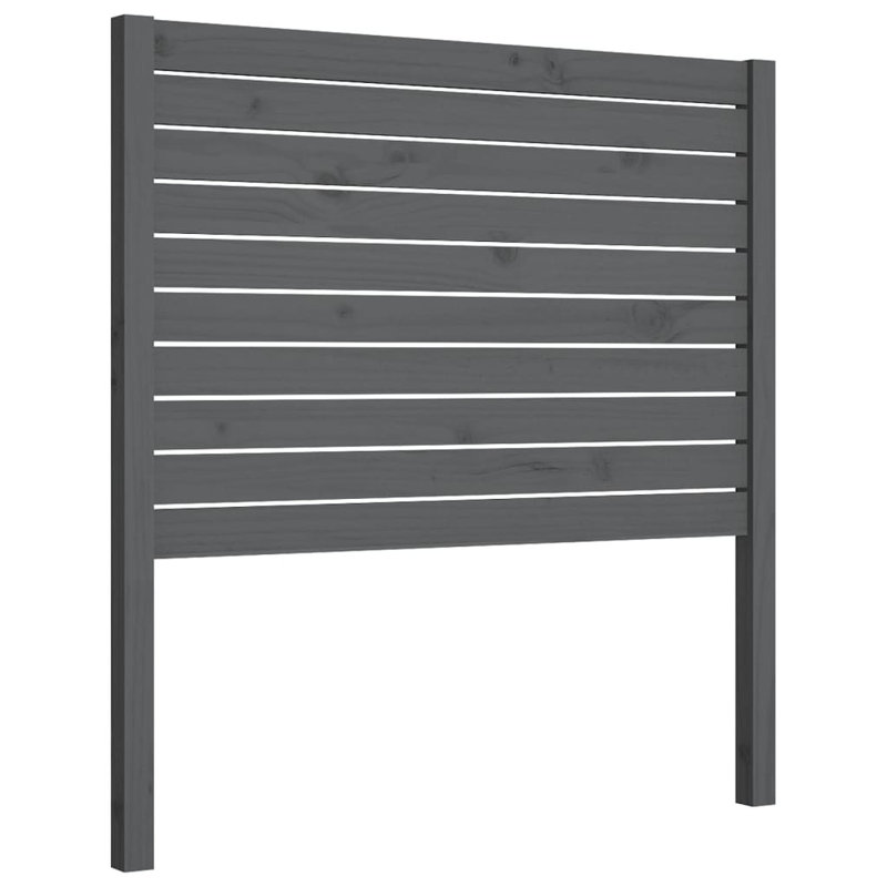 Jamael Solid Wood Headboard, Black, 96 x 100 cm