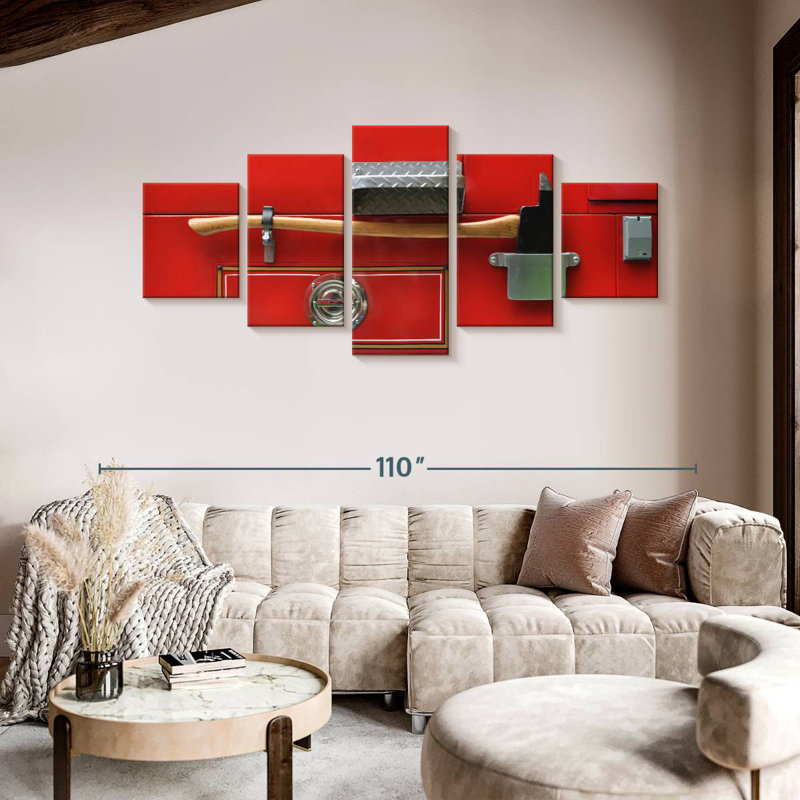 Axe, 42" H x 92" W