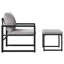 72.5cm Wide Straight Patio Sofa with Cushions