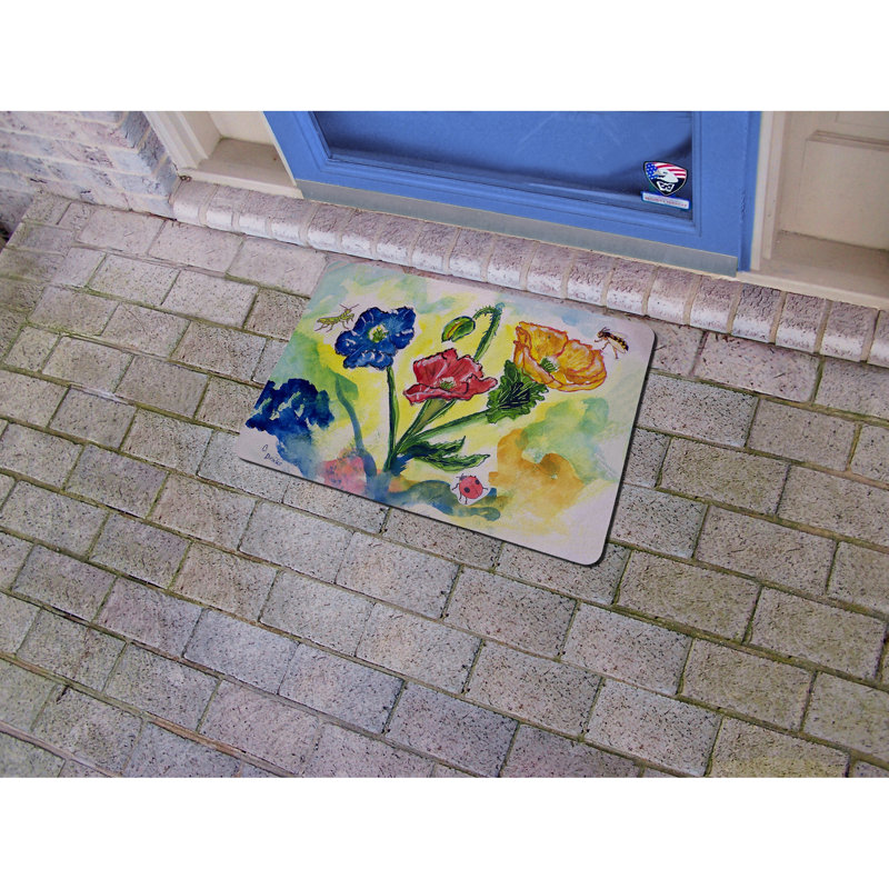 Donnel Non-Slip Indoor Doormat, Rectangle 1'6" x 2'2"