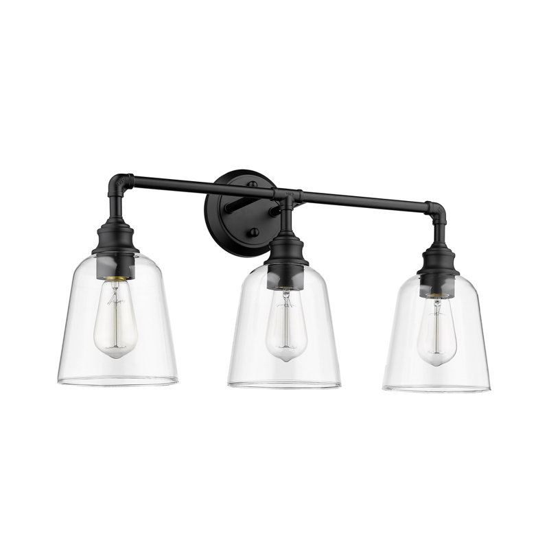Rachal 3 - Light Vanity Light, Matte Black