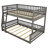 Bunk Bed With Ladder And Guardrails-1614131297