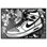 «Shiny Black City Sneaker», impressions sur toile par Notoriart