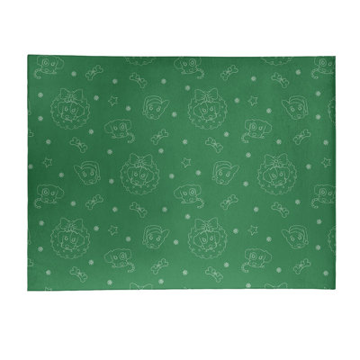 Tapis de zone verte fait main