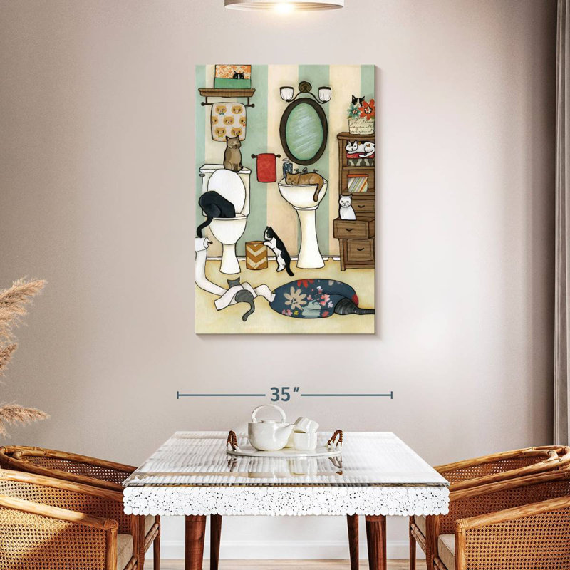 Brampt, le grand chat noir, H 45 po x l 30 po