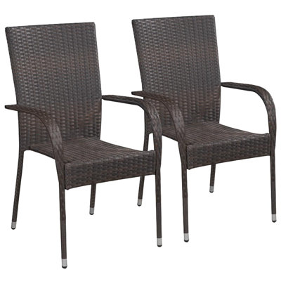 Stackable Outdoor Patio Dining Armchair