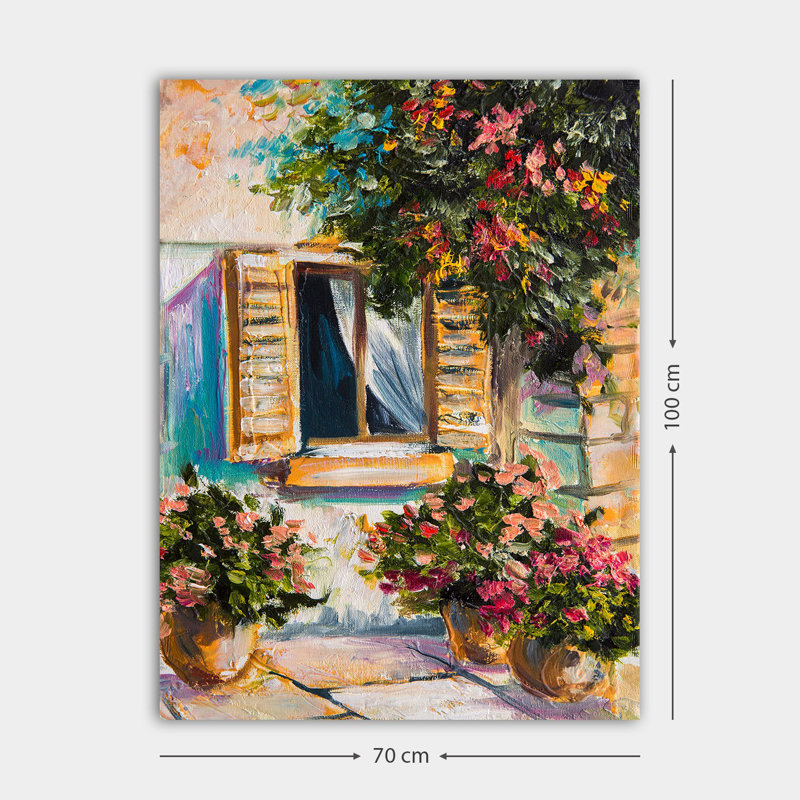 Peinture sur toile tendue