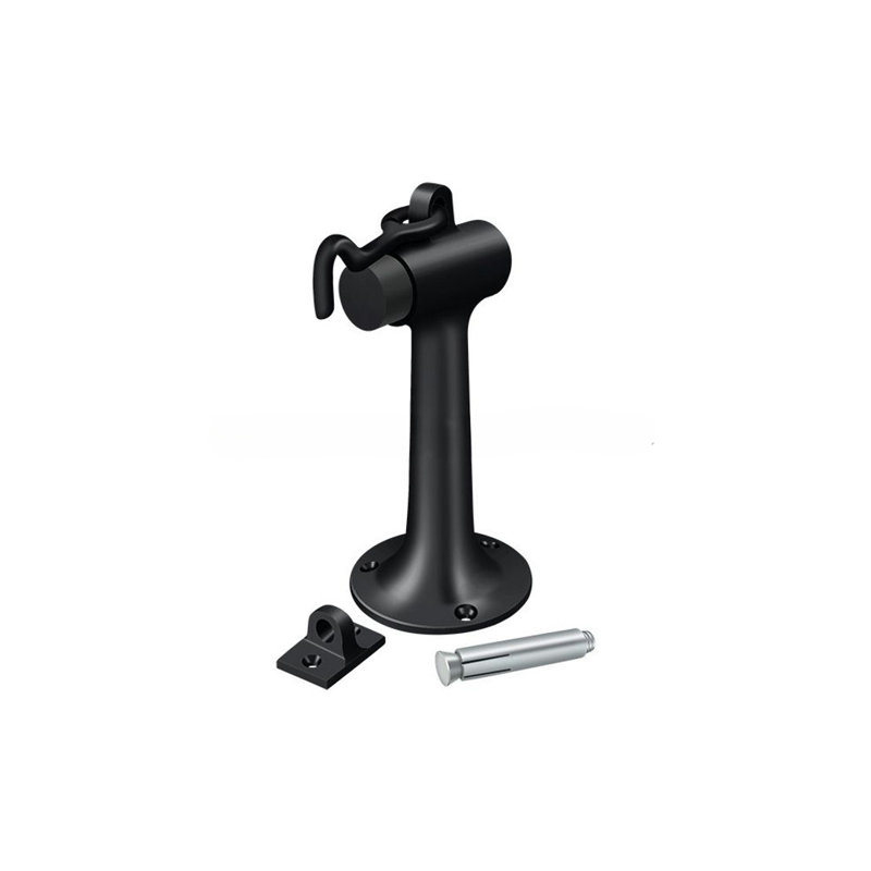 Door Stop, Painted Black