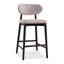 Tabouret de bar / de comptoir Alida Ena Lucia - siège en jute Harvest - structure Ebano-2043193056-2043193070