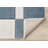 Marshawna Stylish Blue Cream Checkered Indoor Area Rug-208026258