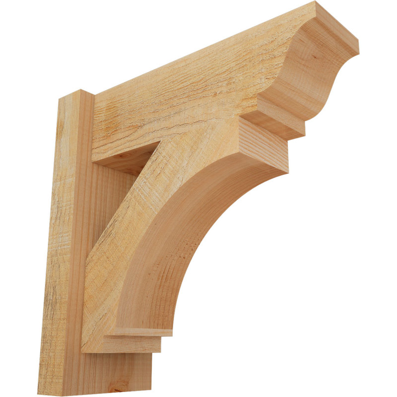Persienne impériale traditionnelle, Sapin Douglas de 6 po (sciage brut), P 46 po x H 46 po