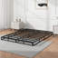 Sommier tapissier à profil haut de 9 po avec base de matelas en tissu facile à assembler-1082784373