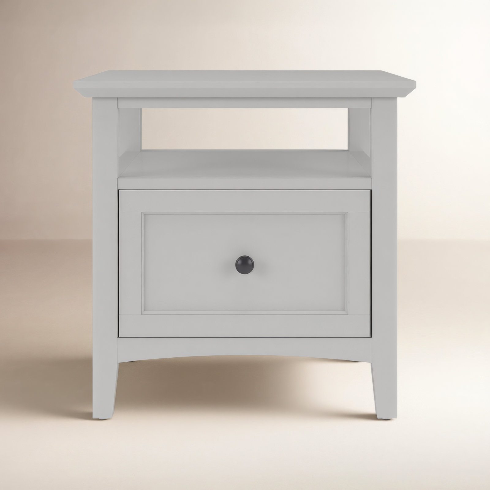 Renee Square End Table, Gray