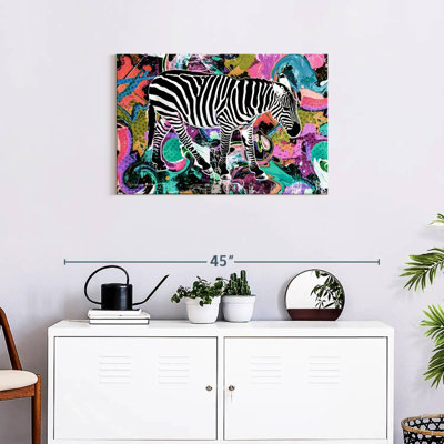 Pop Style Zebra