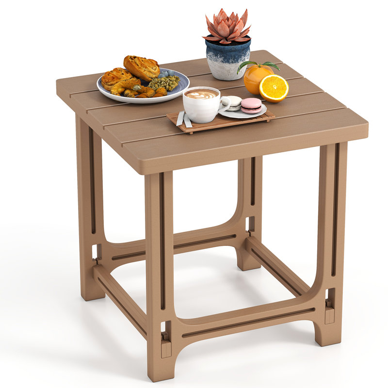 Table d'appoint 18 po Adirondack 18 po, Brun