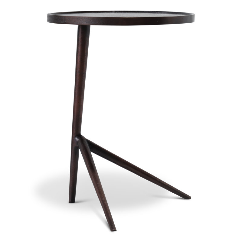 End Table, Antique Copper, 20.5" H x 16.25" W x 16.25" D