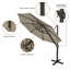 Parasol de marché extérieur en porte-à-faux 11 pi Bellcast-1375096652