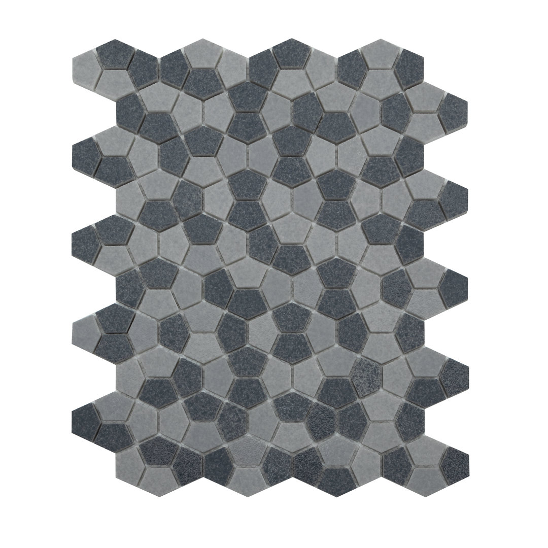 Gaia 0.6" x 0.6" Glass Grid Mosaic Wall & Floor Tile WS Tiles® 