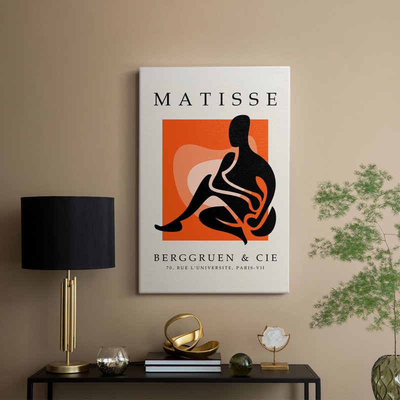 Impression encadrée Matisse Cccxxv - galerie enveloppée Cavas, H 18 po x l 12 po