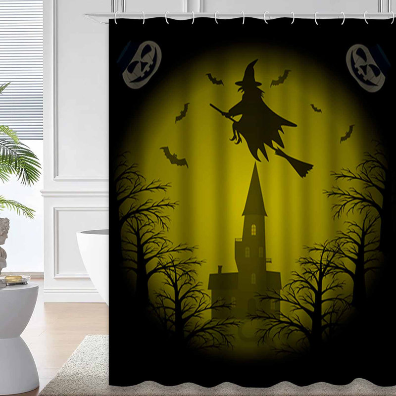 Rideau de douche Halloween Halloween, L 72 po x l 72 po