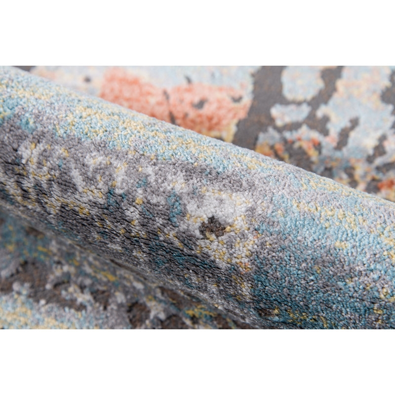 Thrapst Abstract Indoor Rug, Rectangle 3'11" x 5'7"