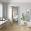 Portes de grange pliées en bois massif 84 po 84 po avec quincaillerie d'installation-98897141-110982131