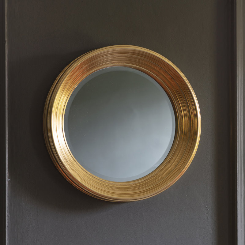 Jens Wood Flat Wall Mirror