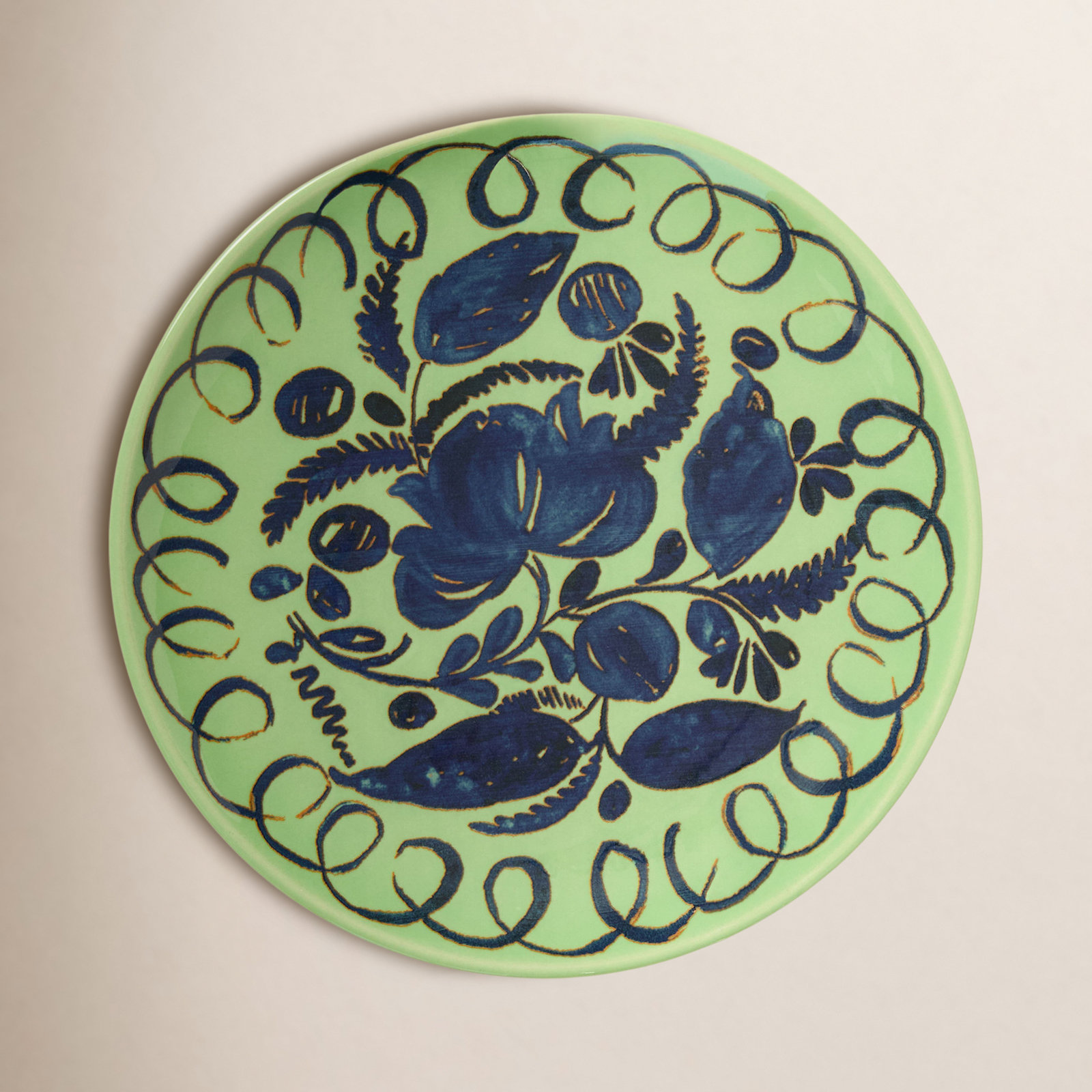 9" Salad Plate, Green