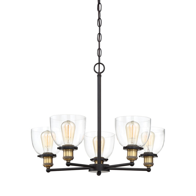 Lustre classique/traditionnel ombré 5 lumières Thirza
