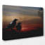 Crows Sunset Photographic - Wrapped Canvas-19091815