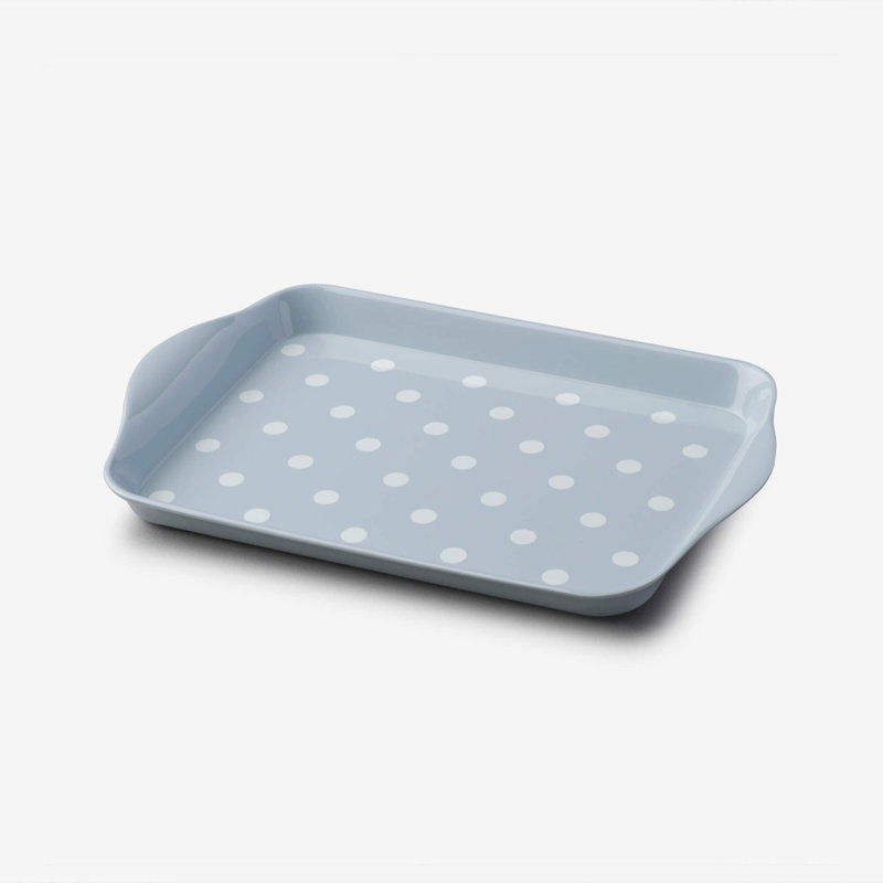 Zeal Melamine Tray, Duck Egg Blue