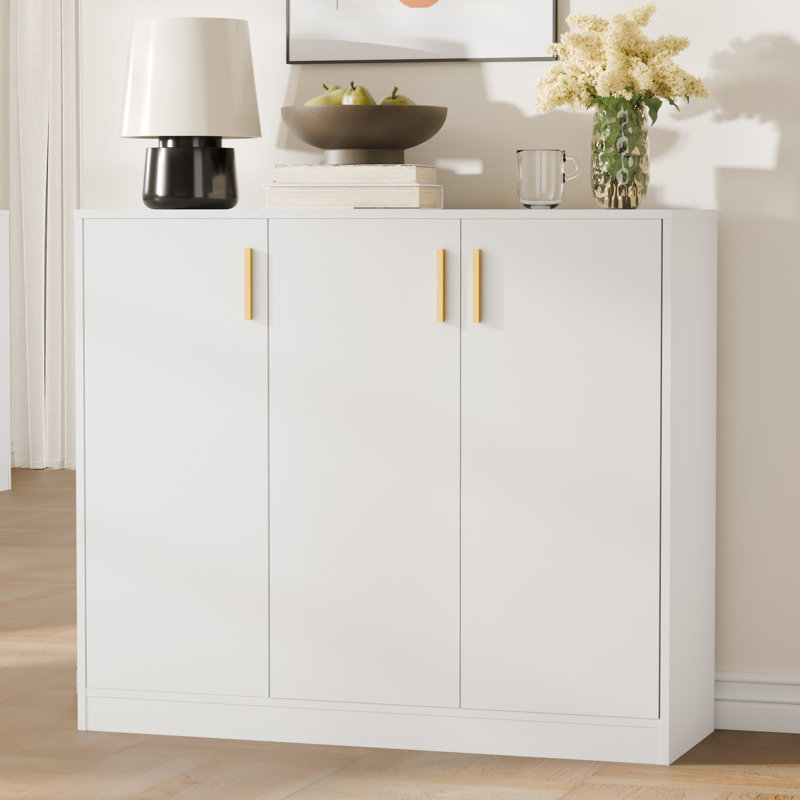 Buffet avec tablettes réglables 41,3 po Rosemaire - Crédence pour rangement de bureau, de chambre à coucher et de couloir