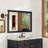 Desjuan Solid Wood Wall Mirror Framed, Straight Mirror, Bathroom Mirror 5MM Thickness Glass-1862887096-1862887092