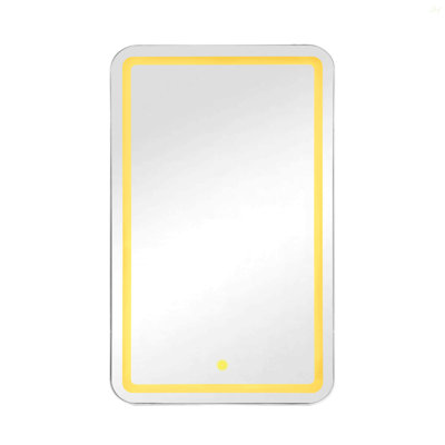 Armoire à pharmacie rectangulaire avec miroir et miroir de salle de bain