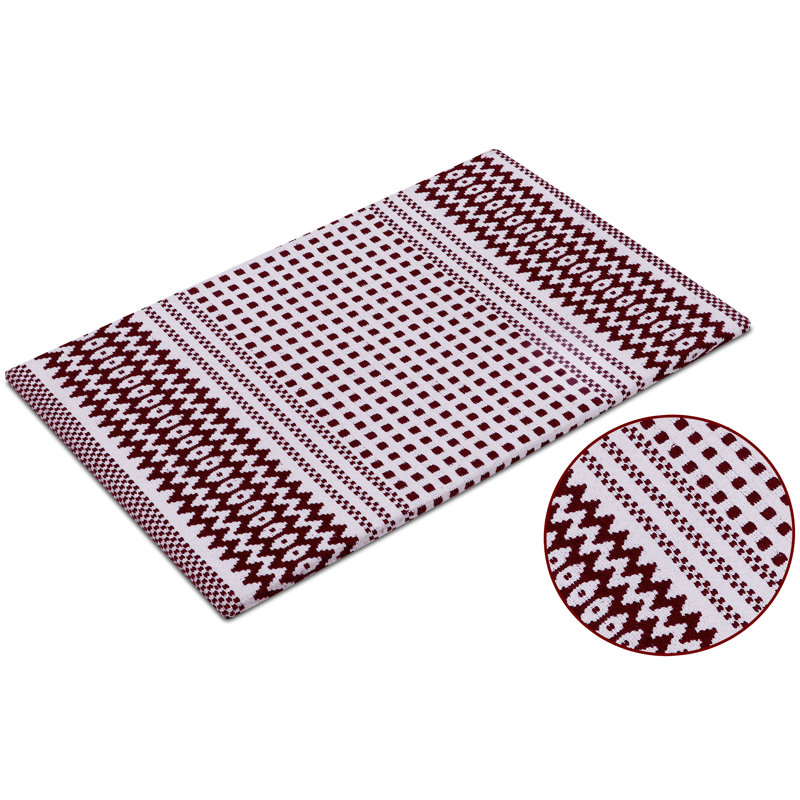 Tapis de cuisine antidérapant Dhruvika, Bourgogne