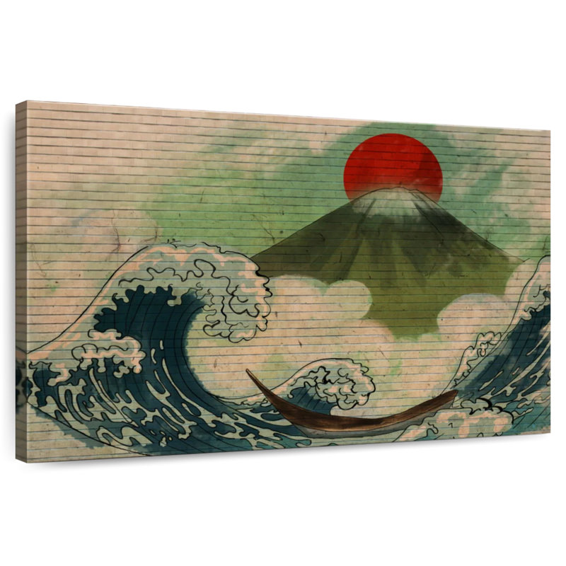 Alvord Mont Fuji Sunrise, H 30 po x l 45 po