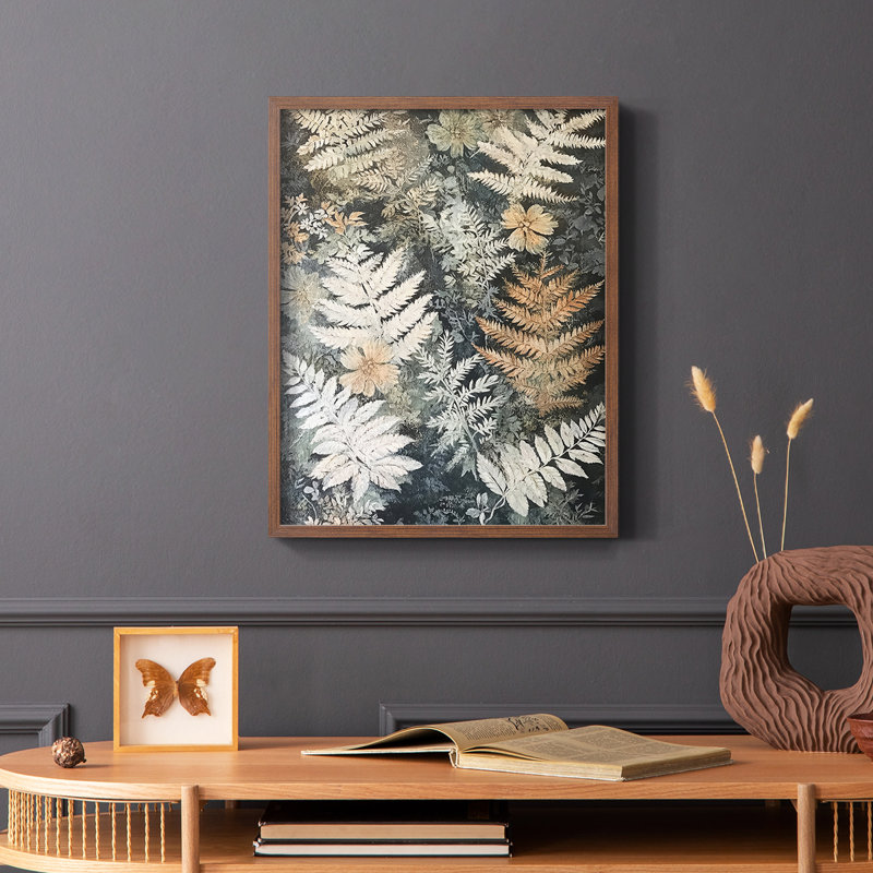 WM MORRIS Series DCCXXXV  -Premium Framed Print -Ready to Hang - No Nails Required