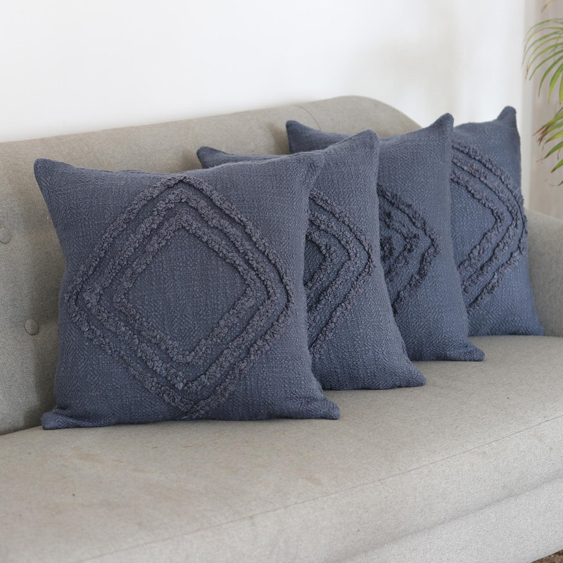  Housse de coussin en coton 18 po