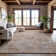 Premium Machine Washable Wayne AMF1102 Damask Rug