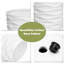 Modern Wave Texture Planter, Indoor Outdoor Flower Pot with Drainage Hole and Removable Plug-40941453-97877979