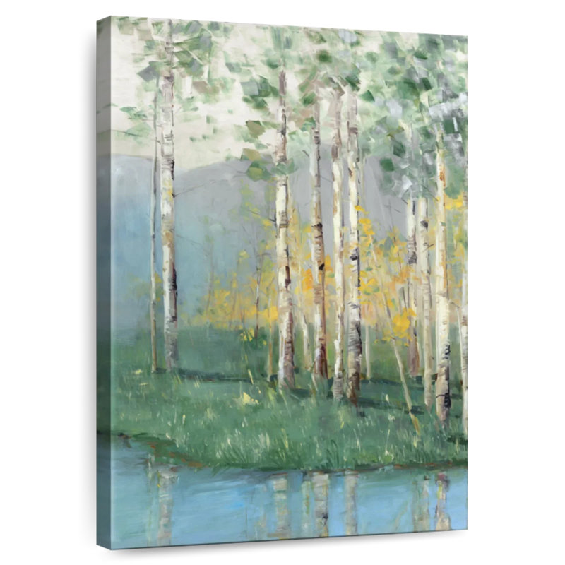 Harnek Birch Reflections II, 45" H x 30" W