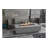 Elementi Rectangle Concrete Propane Fire Pit Table with Lid