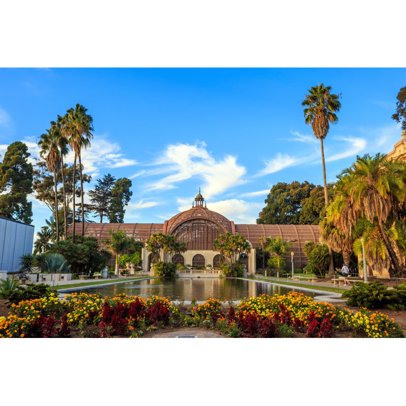 Botanical Building, California - Wrapped Canvas Print, 20cm H x 30cm W x 3.8cm D