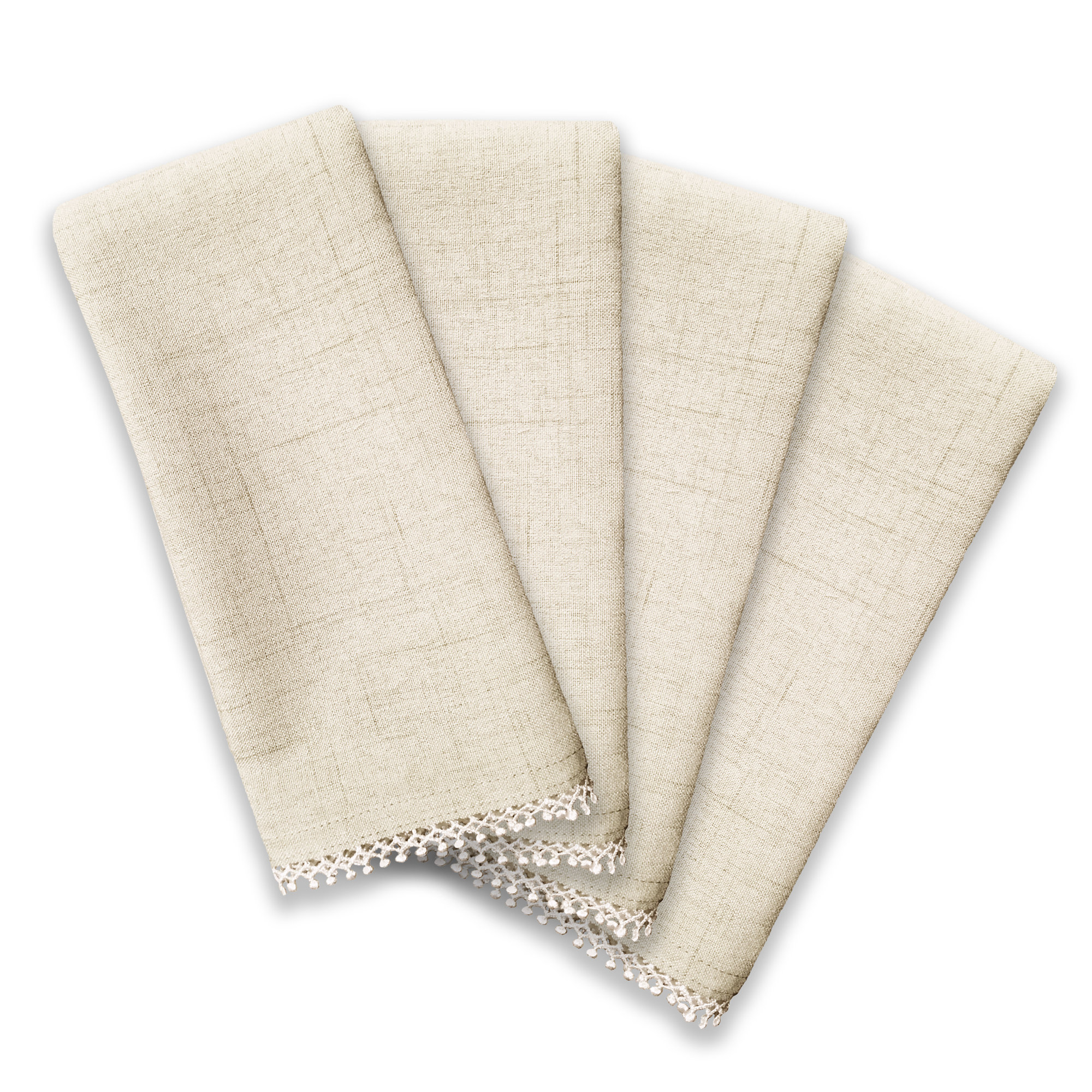 Lenox French Perle Solid Napkins, Natural